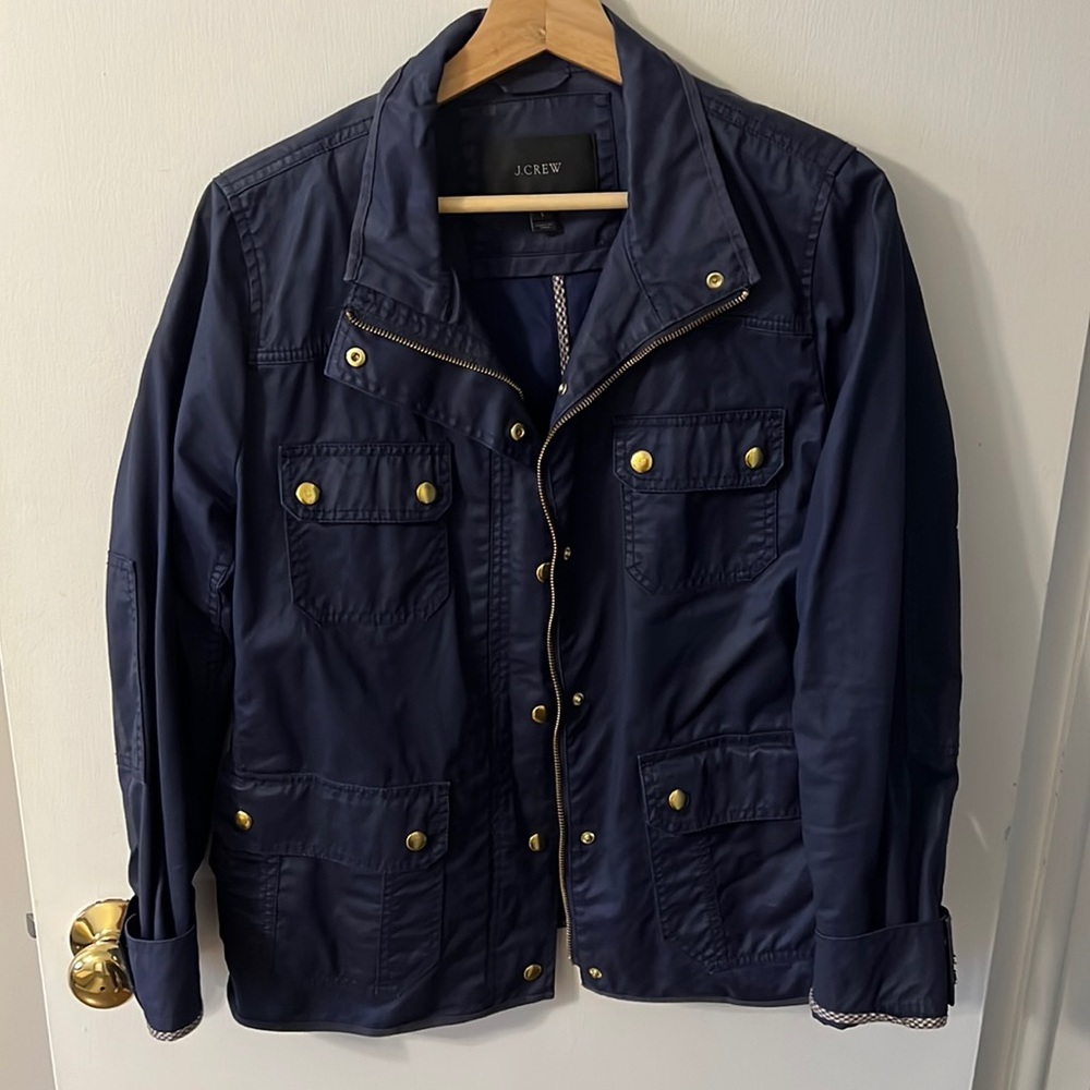 The Jcrew Field jacket we all know and love in navy.